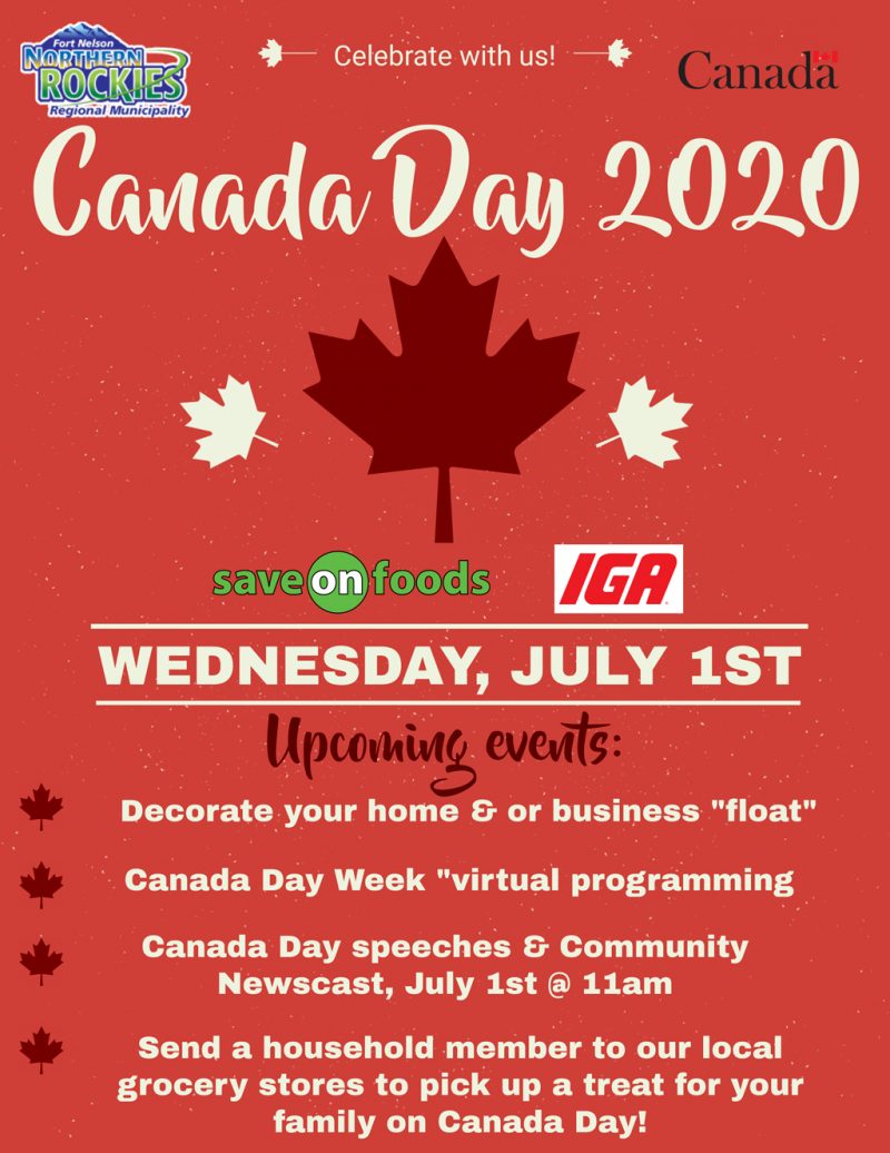 Canada Day - July 1st, 2020 - Fort Nelson News | Fort Nelson News